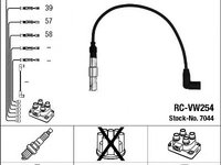 Set cablaj aprindere AUDI A3 (8L1) - OEM - NGK: RC-VW254 - Cod intern: W02260766 - LIVRARE DIN STOC in 24 ore!!!