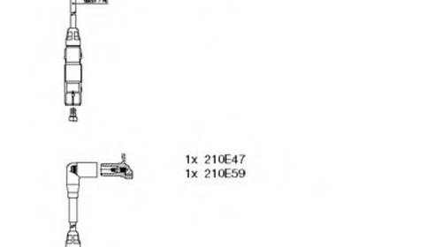 Set cablaj aprindere AUDI A3 Sportback (8PA) 