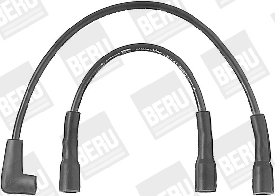 Set cablaj aprindere BERU by DRiV ZEF573 model OPEL CORSA A TR (S83) 13 NB; C 13 N 1297cc 60cp 44kW 1982 1983 1984 1985 1986 1987 1988 1989 1990 1991 1992 1993