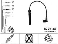 Set cablaj aprindere DAEWOO NUBIRA Break (KLAN) (2003 - 2016) NGK 6022 piesa NOUA