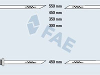 Set cablaj aprindere FAE 85765