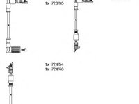 Set cablaj aprindere FIAT TEMPRA (159), FIAT TEMPRA SW (159), FIAT TIPO (160) - BREMI 600/268