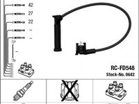 Set cablaj aprindere FORD COURIER caroserie (J5_, J3_) (1996 - 2016) NGK 0642