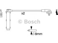 Set cablaj aprindere FORD ESCORT Mk V (GAL) (1990 - 1992) Bosch 0 986 356 833