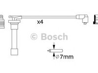 Set cablaj aprindere HONDA CIVIC Mk III hatchback (EC, ED, EE) (1987 - 1993) Bosch 0 986 356 721