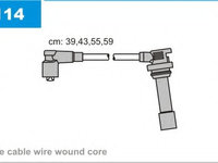 Set cablaj aprindere JP114 JANMOR pentru Mazda 323 Mazda Etude Mazda Familia