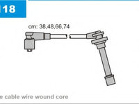 Set cablaj aprindere JP118 JANMOR pentru Nissan Pulsar Nissan Sentra Nissan Sunny Nissan Tsuru Nissan Sabre Nissan Tsubame Nissan Primera Nissan 100 Nissan Nxnxr Nissan Almera