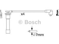 Set cablaj aprindere MAZDA MX-5 Mk II (NB) (1998 - 2005) Bosch 0 986 356 742