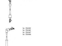 Set cablaj aprindere MAZDA PROCEED / DRIFTER (UN) - BREMI 600/462