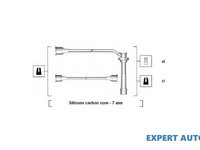 Set cablaj aprindere Mitsubishi COLT Mk IV (CA_A) 1992-1996 #2 941285080844