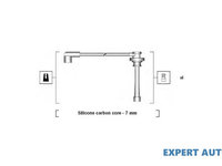 Set cablaj aprindere Mitsubishi COLT Mk IV (CA_A) 1992-1996 #2 941285030866