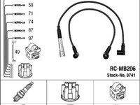 Set cablaj aprindere NGK 0741