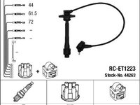 Set cablaj aprindere NGK 44263