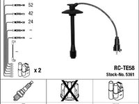 Set cablaj aprindere NGK 5361