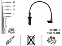 Set cablaj aprindere NGK 7285