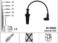 Set cablaj aprindere NGK 8184