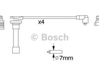 Set cablaj aprindere NISSAN ALMERA   hatchback (N15) (1995 - 2000) Bosch 0 986 356 821