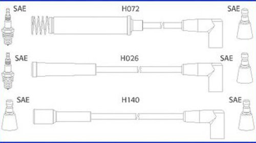 Set cablaj aprindere OPEL ASTRA F combi (51_,