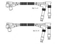 Set cablaj aprindere OPEL COMBO (71_), OPEL VITA B (73_, 78_, 79_), OPEL ASTRA F (56_, 57_) - BREMI 300/673