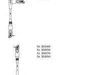 Set cablaj aprindere OPEL OMEGA A combi (66_, 67_) (1986 - 1994) BREMI 300/396