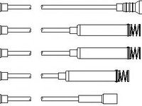 Set cablaj aprindere OPEL OMEGA A combi (66_, 67_), OPEL OMEGA A (16_, 17_, 19_), OPEL FRONTERA A Sport (5_SUD2) - TOPRAN 202 517