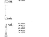 Set cablaj aprindere PEUGEOT 605 limuzina (6B) - BREMI 600/137