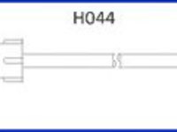 Set cablaj aprindere RENAULT MEGANE Scenic (JA0/1_) (1996 - 2001) HITACHI 134516