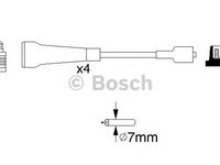 Set cablaj aprindere RENAULT MEGANE Scenic (JA0/1_) (1996 - 2001) Bosch 0 986 356 967
