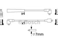 Set cablaj aprindere SUZUKI SWIFT Cabriolet (SF413) (1991 - 1996) Bosch 0 986 356 841