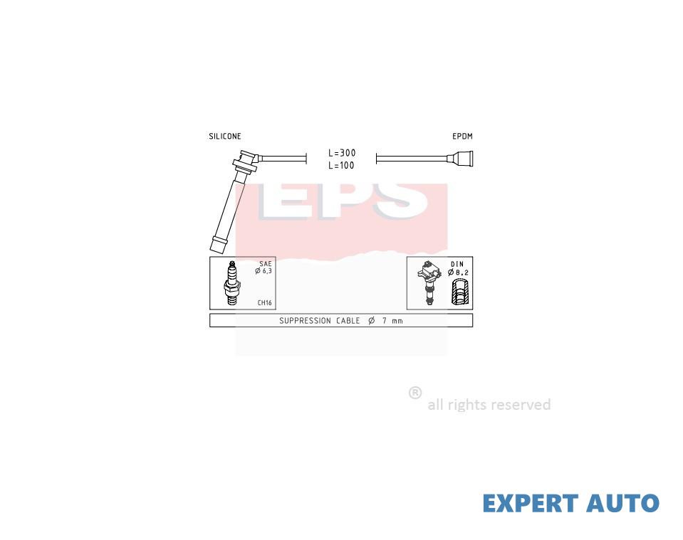Set cablaj aprindere Suzuki SWIFT III (MZ, EZ) 2005-2016 #2 0300891147