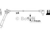 Set cablaj aprindere TOYOTA AVENSIS (T22) (1997 - 2003) BOSCH 0 986 357 198 piesa NOUA