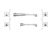 Set cablaj aprindere VOLKSWAGEN GOLF Mk III (1H1) - OEM - MAGNETI MARELLI: MSQ0017|941319170017 - Cod intern: W02310245 - LIVRARE DIN STOC in 24 ore!!!