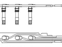 Set cablaj aprindere VOLKSWAGEN POLO (6N2) - OEM - BREMI: 968G100 - Cod intern: W02215747 - LIVRARE DIN STOC in 24 ore!!!