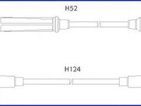 Set cablaj aprindere VOLVO 240 limuzina (P242, P244), VOLVO 240 Break (P245), VOLVO 340-360 limuzina (344) - HCO 134391