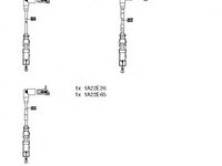 Set cablaj aprindere VW PASSAT (3B3) (2000 - 2005) BREMI 221E200 piesa NOUA