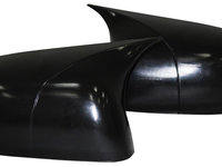 Set Carcase Capace Oglinzi Dacia Logan 2 2012→ Batman Negru Gloss Black 310522-12