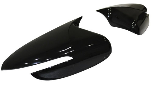 Set Carcase Capace Oglinzi Kia Pro Ceed 2008-2012 Batman Negru Gloss Black 310522-23