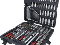 Set Chei Tubulare 1/4+3/8+1/2 . 216 Piese Ks Tools 917.0216