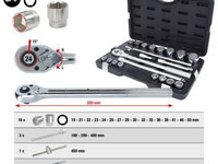 Set chei tubulare KS TOOLS 911.0721