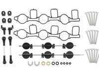 Set clapete turbionare, galerie admisie AUDI A4 B7 Avant (8ED) ENGITECH ENT320008