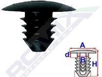 Set clipsuri fixare tapiterie 10 bucati A11888, Mercedes, Seat, VW, Skoda