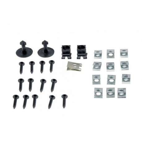 SET CLIPSURI SCUT MOTOR pentru AUDI A4 B6 -2004,A4 B7 -2007/30 ELEMENTS/