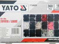 Set Clipsuri Yato Toyota / Lexus 360 Buc Cod 06650 020620-3