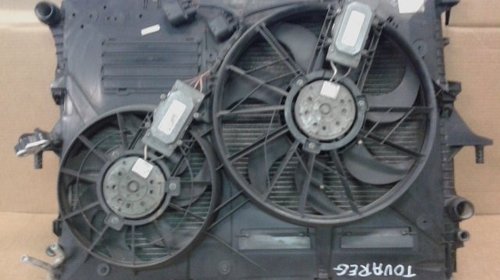Set complet Radiatoare cu elctroventilatoare GMV Ac vw Touareg 2.5 tdi manual