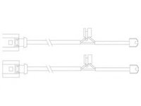 Set contacte avertizare, uzura placuta frana VW TOUAREG (7LA, 7L6, 7L7) (2002 - 2010) DELPHI LZ0205