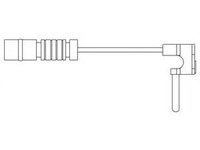 Set contacte avertizare, uzura placuta frana MERCEDES-BENZ COUPE (C123), MERCEDES-BENZ KOMBI Break (S123), MERCEDES-BENZ COUPE (C124) - DELPHI LZ0120