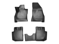 SET COVORASE AUTO CAUCIUC FIT FIAT 500L 3D (2012-) - 5 PCS