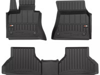 Set Covorase Auto Cauciuc Negro Bmw X6 E71, E72 2007-2014 Pro Line Tip Tavita 3D 3D409859