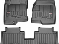 Set Covorase Auto Cauciuc Negro Chevrolet Captiva 2006→ Pro Line Tip Tavita 3D 3D407558