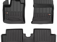 Set Covorase Auto Cauciuc Negro Dacia Lodgy 2012→ Pro Line Tip Tavita 3D 3D408197